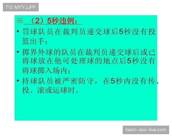篮球规则：拖延时间违例的准确定义与判罚细则是什么？